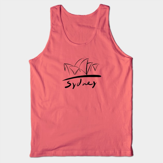 Sydney opera house | Australia Tank Top by covostudio